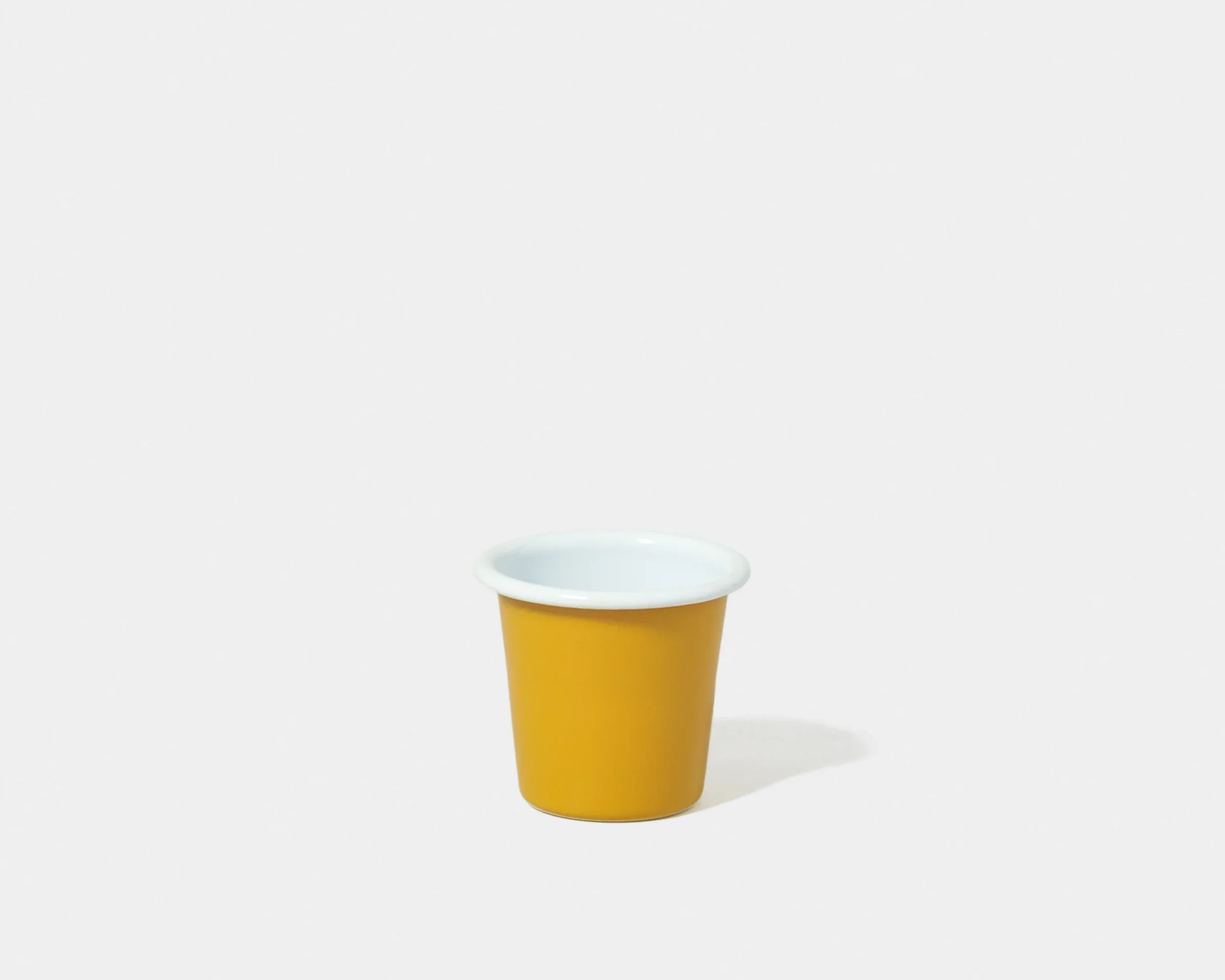 Mini tumbler, Mustard Yellow, Falcon, 6cm tall, 124ml