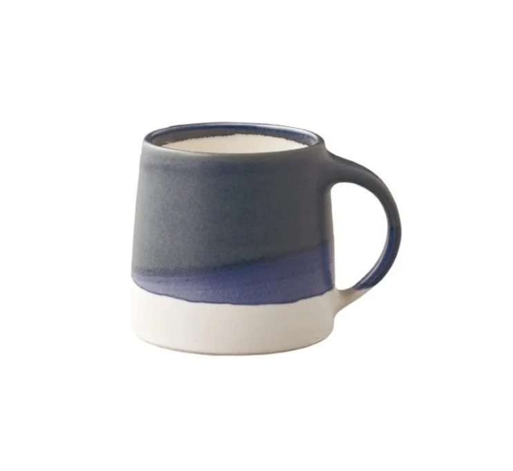 Navy & White Mug, 320ml, Kinto, 20756