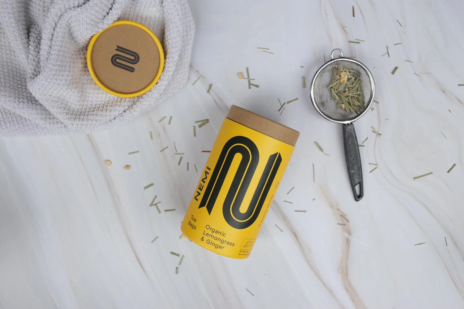 Lemongrass & Ginger, Tea Bags, NEMI, 30g - Image 2