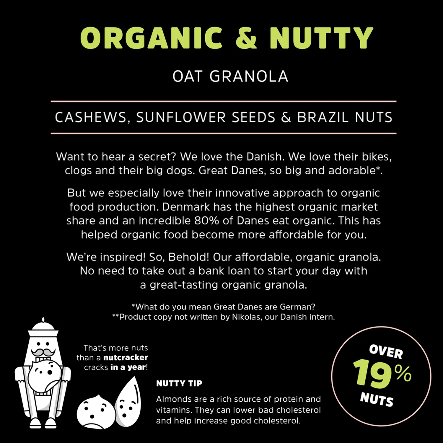 Organic & Nutty Granola, Rollagranola, 400g - Image 10