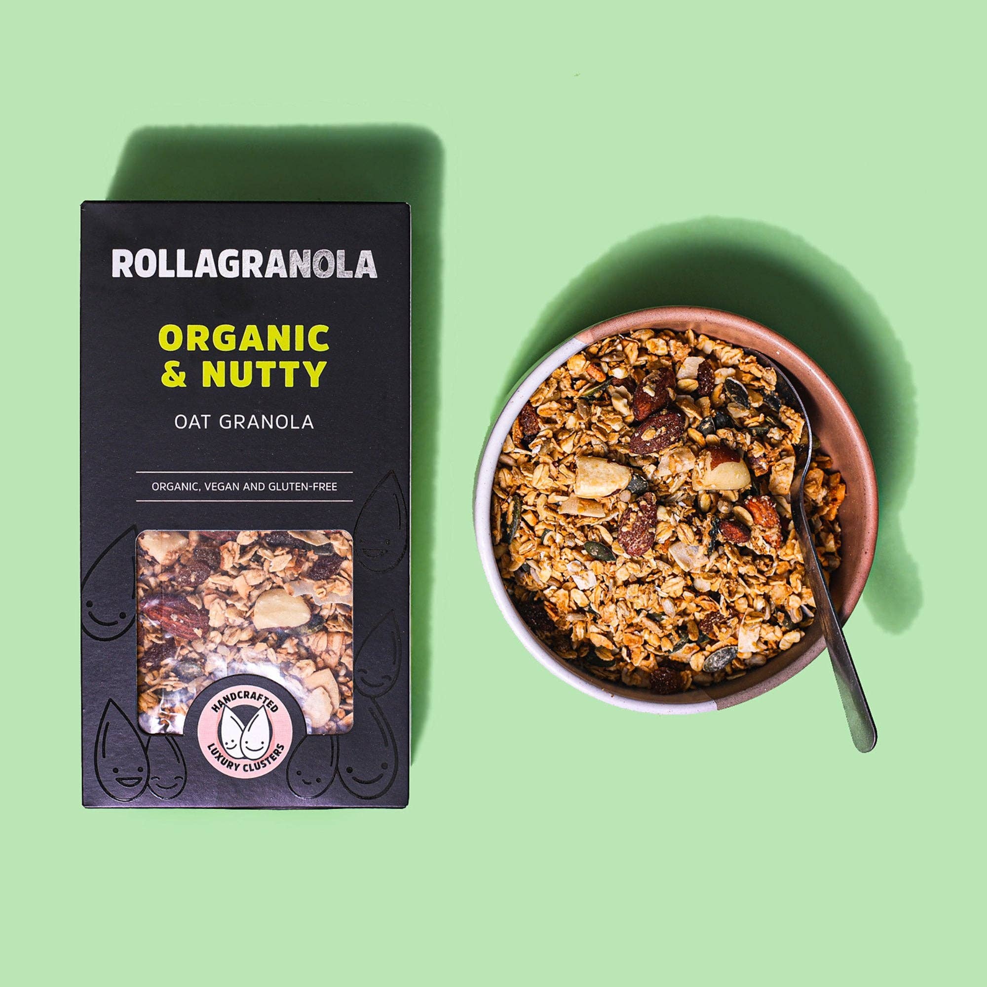 Organic & Nutty Granola, Rollagranola, 400g - Image 5