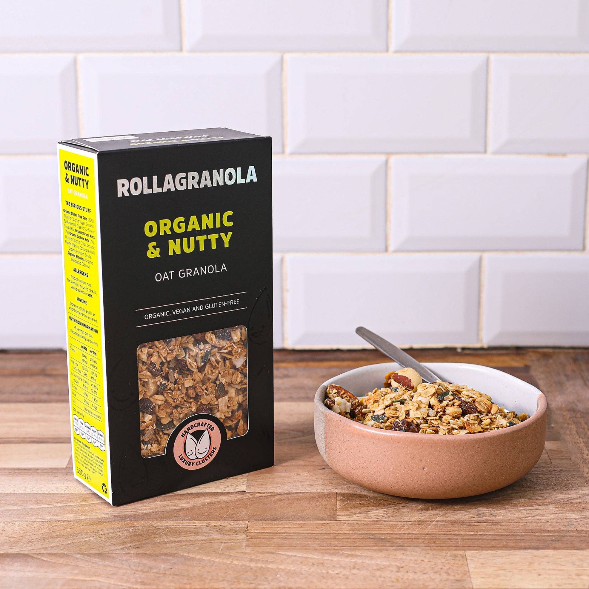 Organic & Nutty Granola, Rollagranola, 400g - Image 8