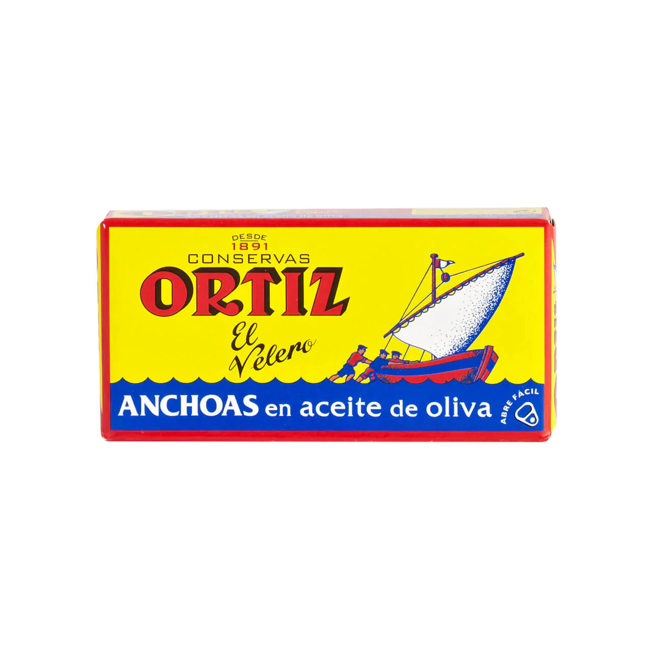 Anchovy Fillets in Olive Oil, Tin, Ortiz, 47.5g