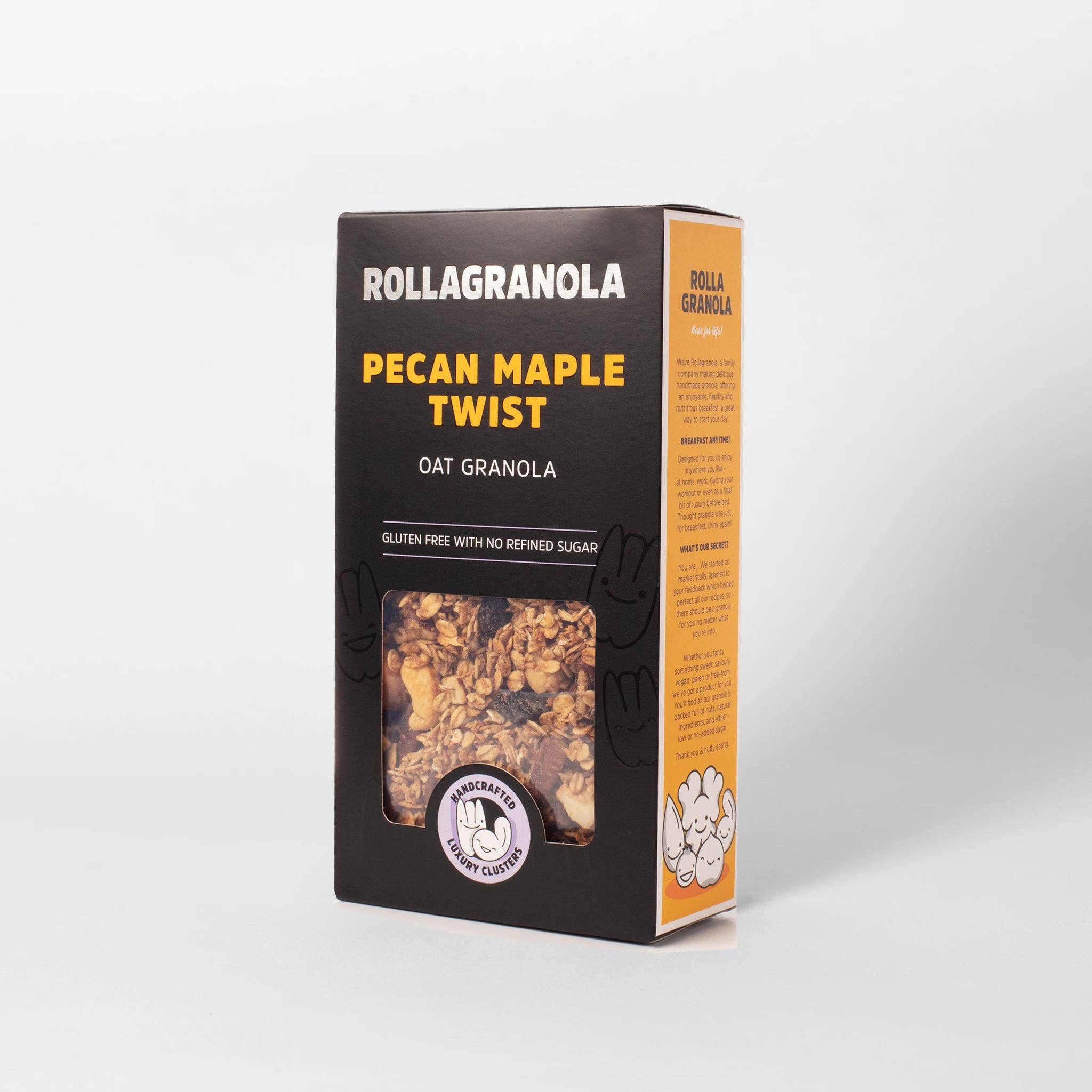 Pecan Maple Twist Granola, Rollagranola, 400g