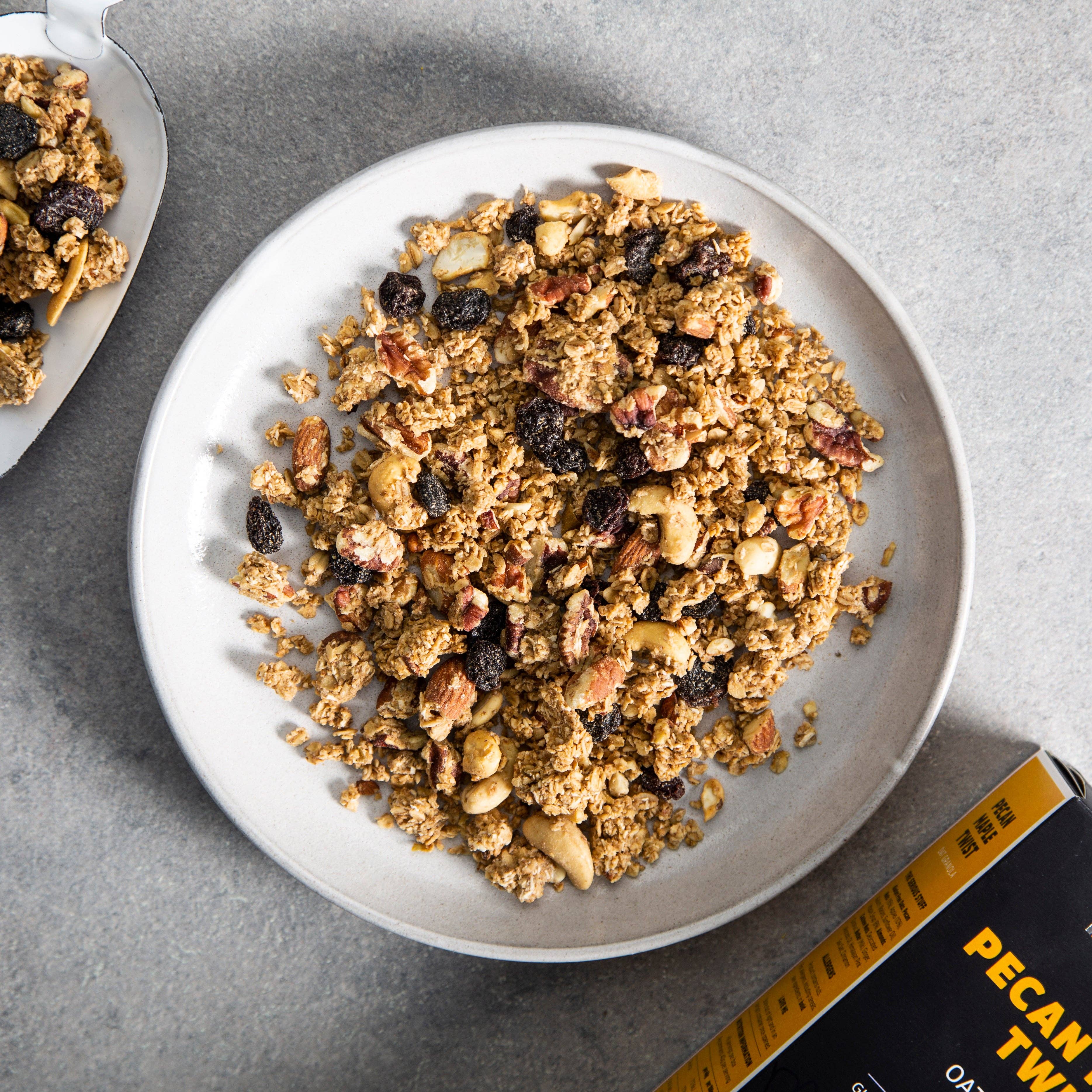 Pecan Maple Twist Granola, Rollagranola, 400g - Image 9