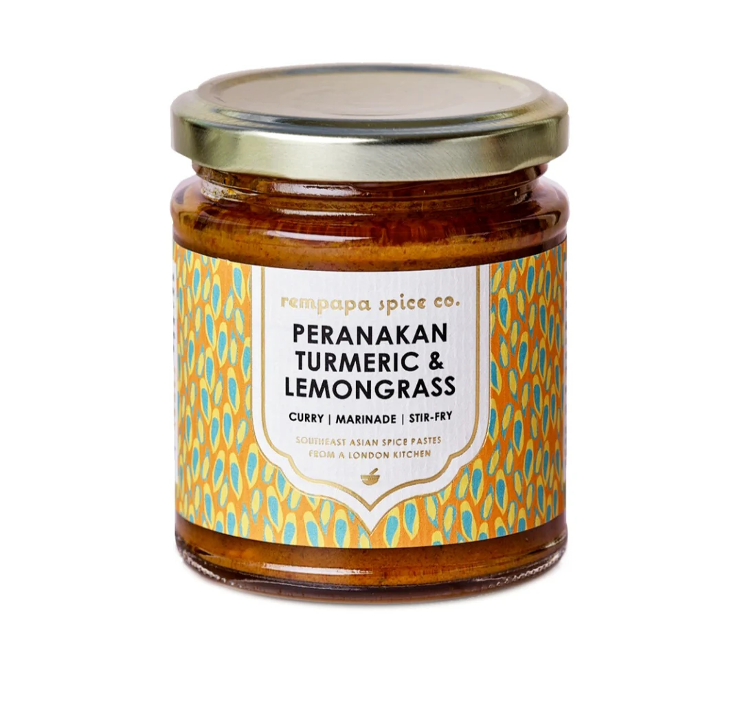 Peranakan Turmeric Lemongrass Paste, rempapa spice co, 180g