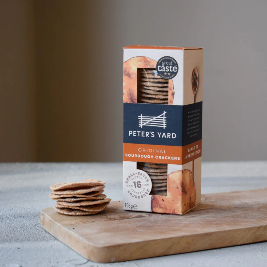 Original Sourdough Crackers, Peter’s Yard, 90g