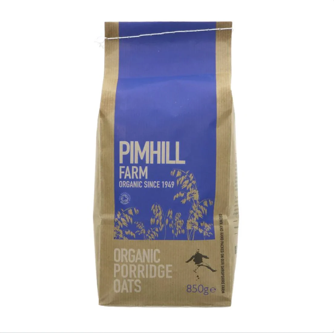 Pimhill Farm, Organic Porridge Oats, 850g
