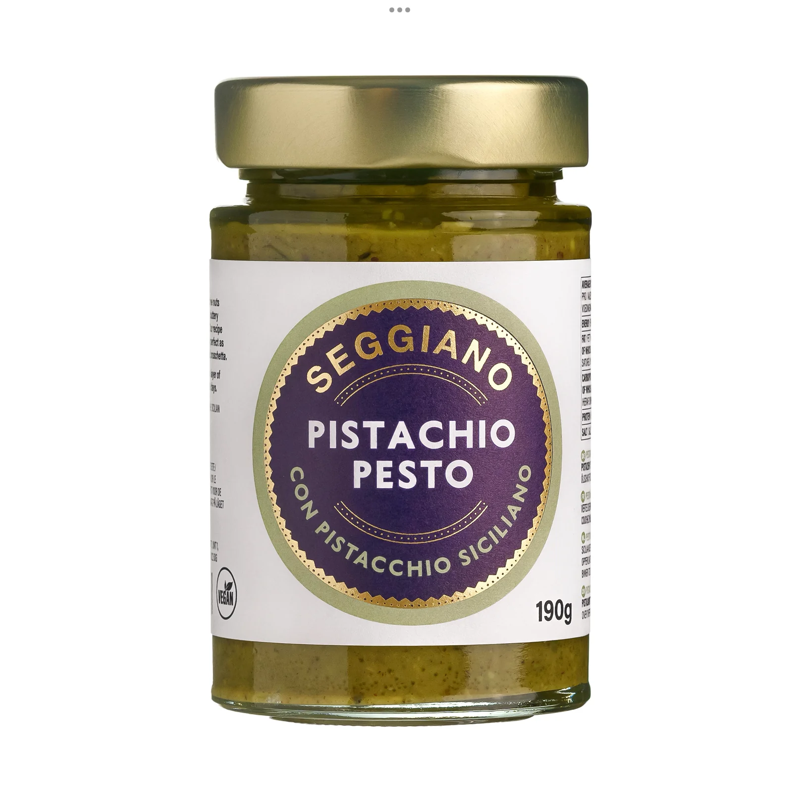 Pistachio Pesto, Seggiano, 190g