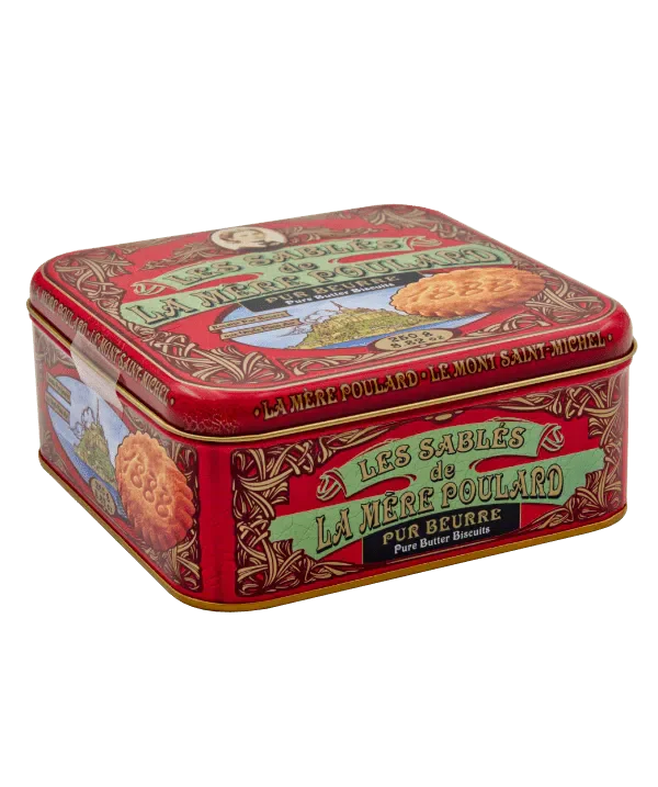 Pure Butter Biscuits, Les Sablés, La Mère Poulard, half tin 250g