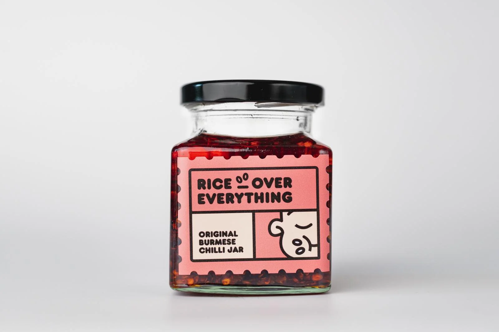 Original Burmese Chilli Jar, Rice Over Everything, 280ml
