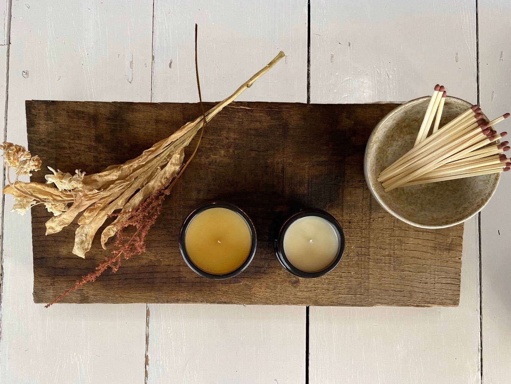 Rosemary, Lavender & Clary Sage Essential Oil Candle - Image 2