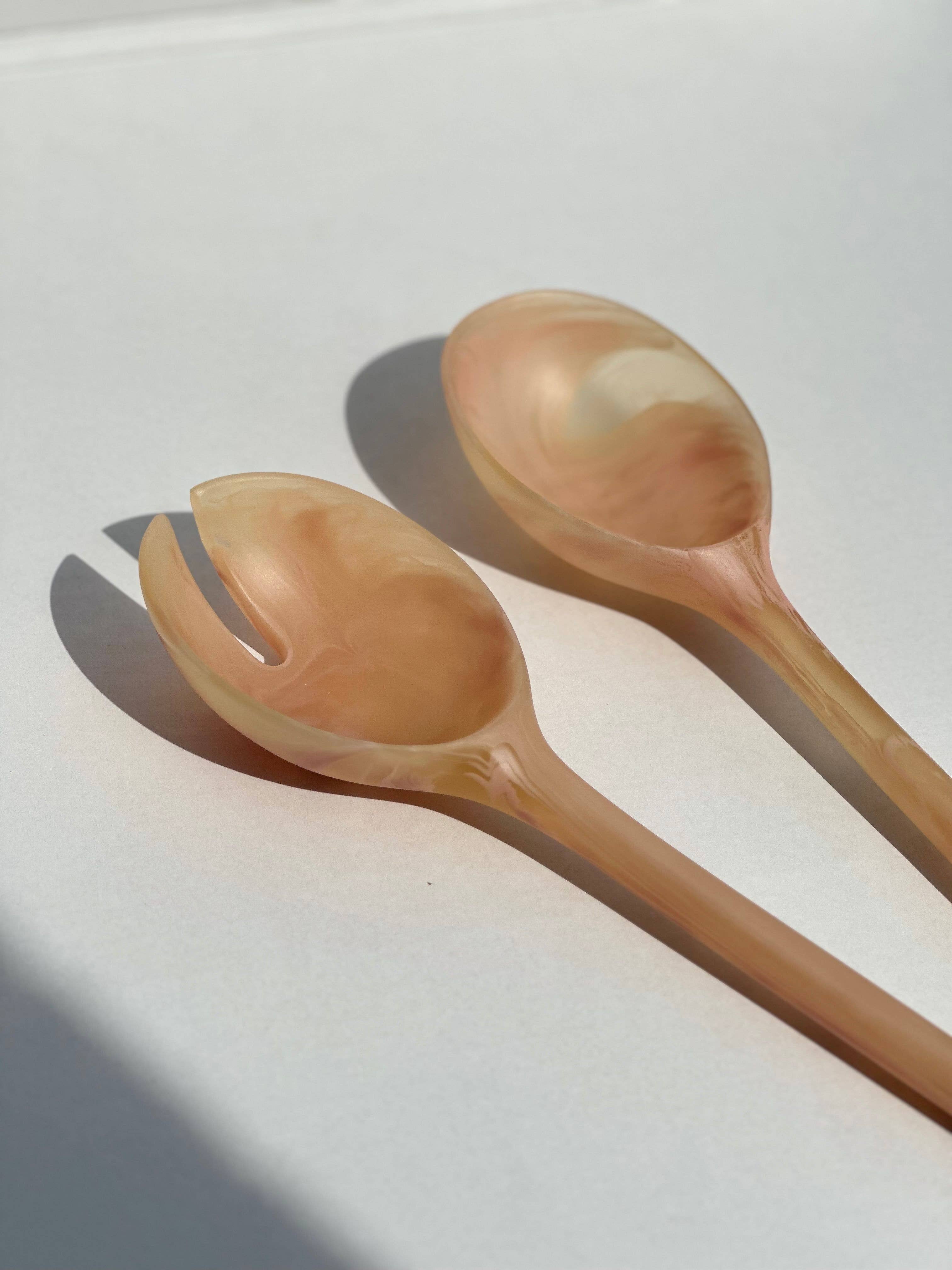 Salad Servers - Coral Set, Maegen - Image 4