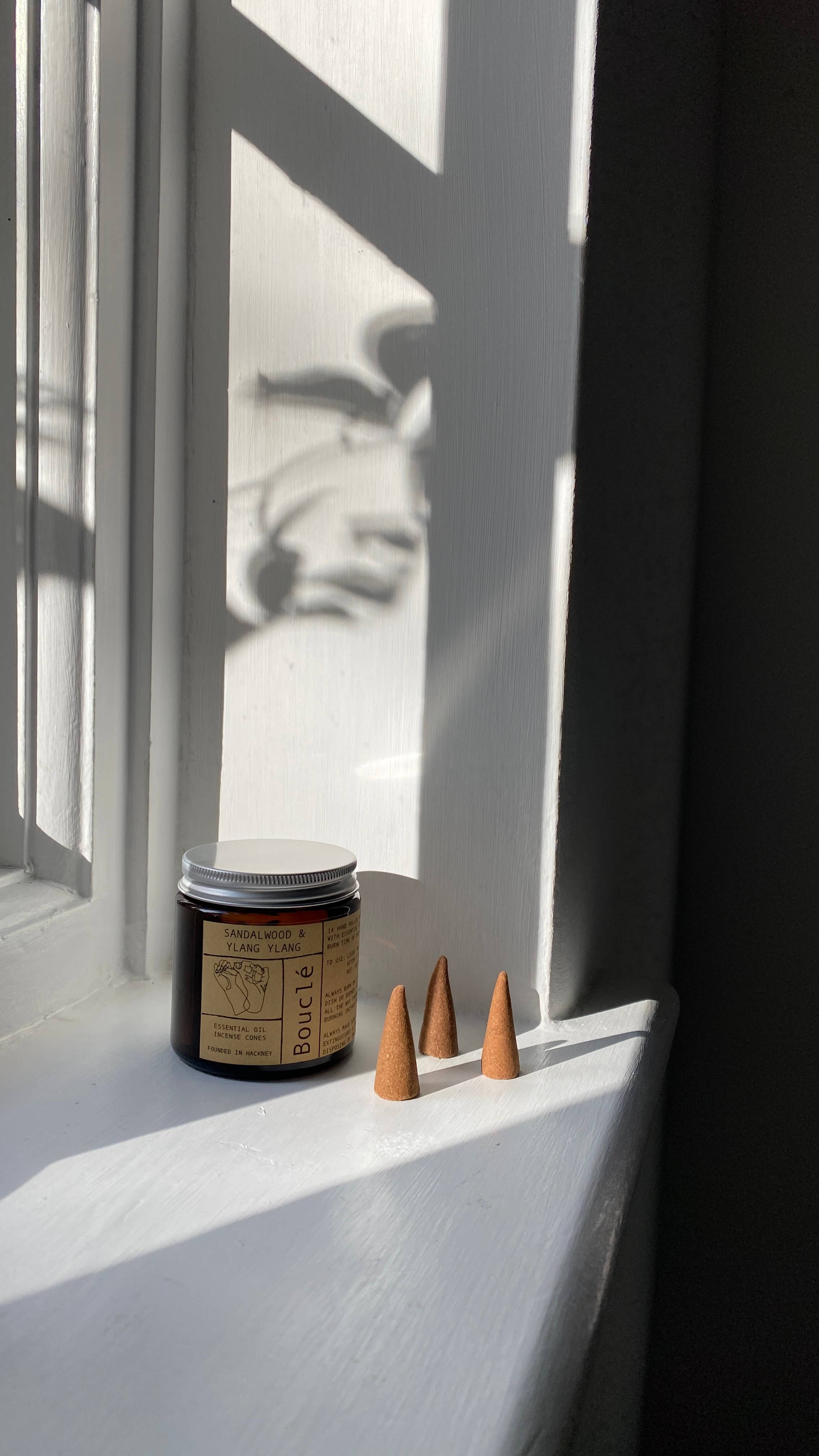 Sandalwood & Ylang Ylang Incense Cones, Boucle - Image 3