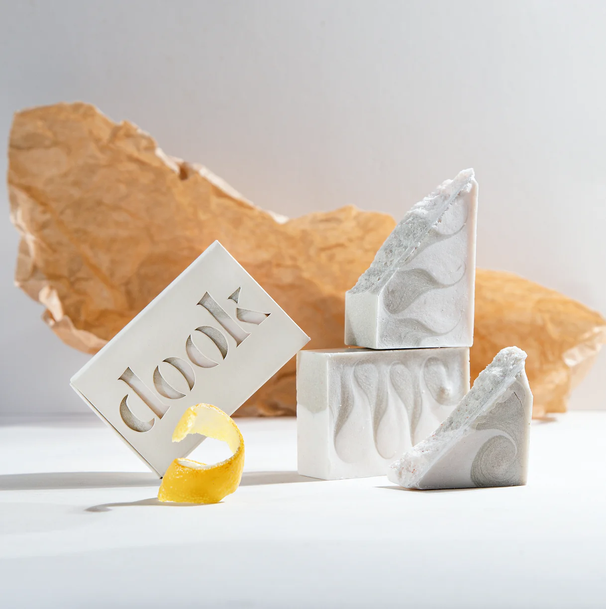Bergamot, Juniper & Rose Geranium, Dook Scottish Salt Soap - Image 4