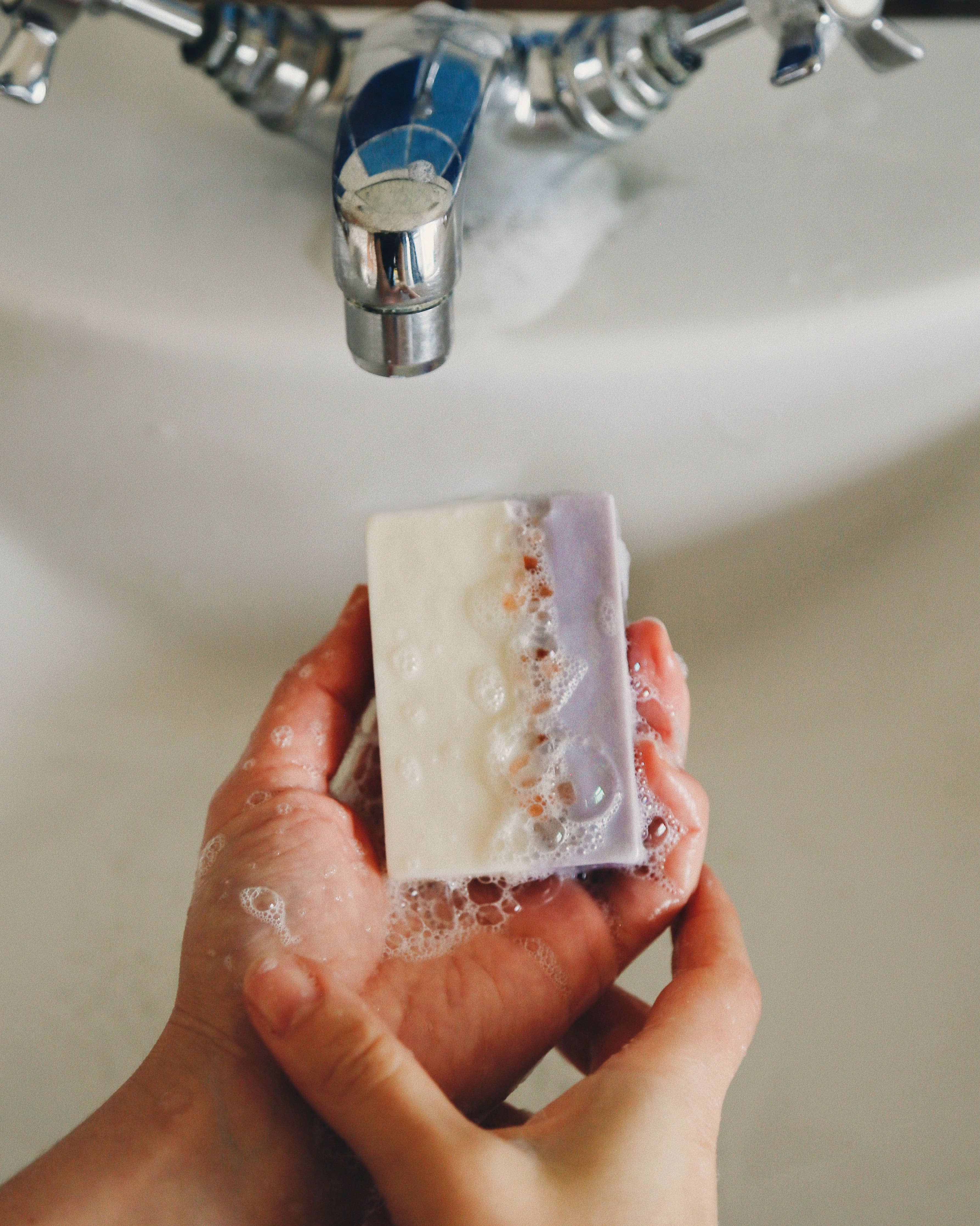 Lavender, Mandarin, Coriander & Cedar, Dook Scottish Salt Soap - Image 7