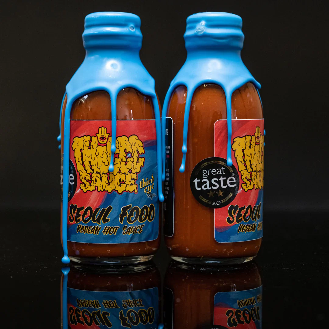 Seoul Food, Korean Gochujang Hot Sauce, Thiccc Sauce, 150ml