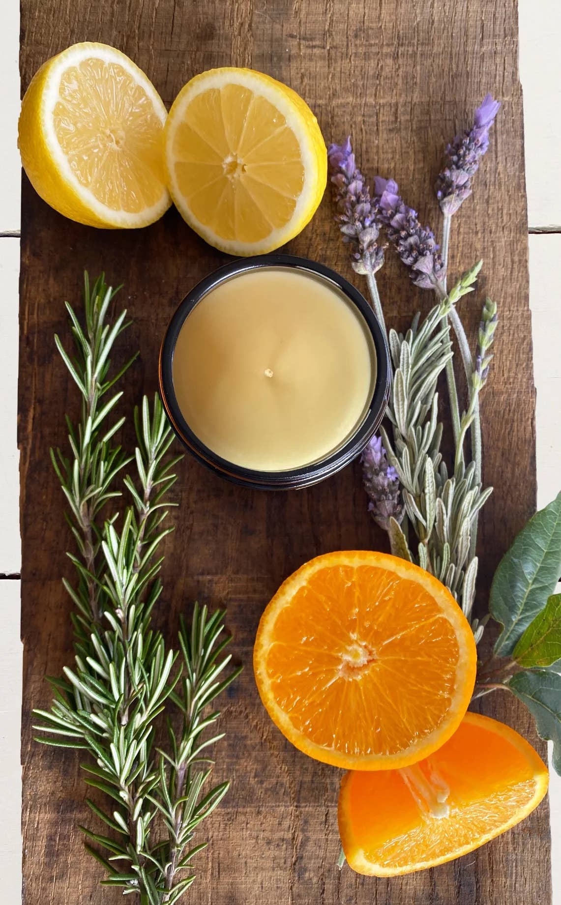Sicilian Citrus, Lavender & Rosemary Candle - Image 3
