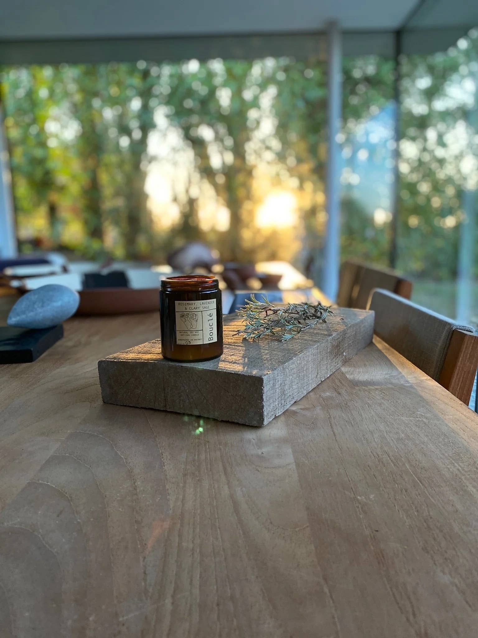 Sicilian Citrus, Lavender & Rosemary Candle - Image 5