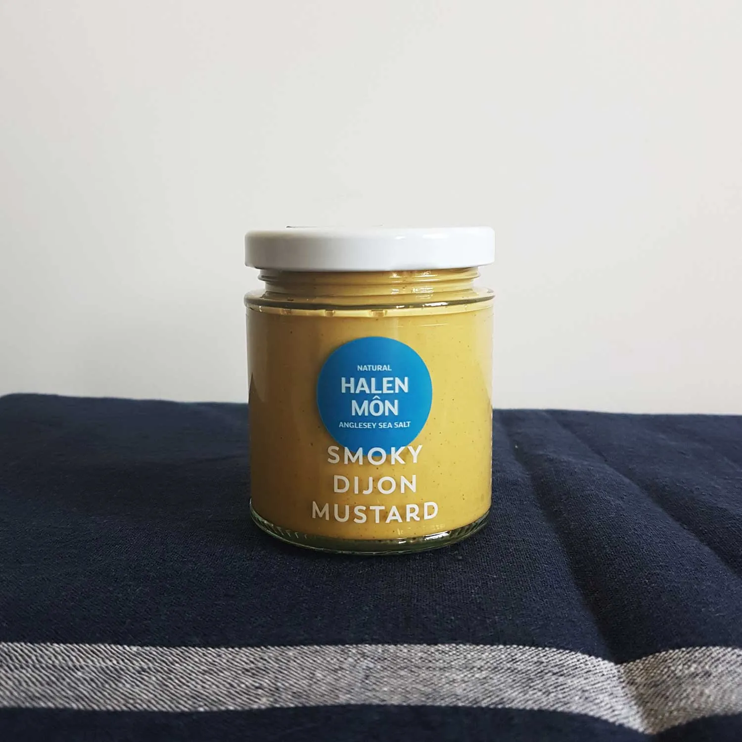Smoky Dijon Mustard, Halen Môn, 200g - Image 2