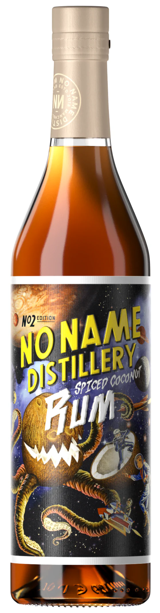Spiced Coconut Rum, No Name Distillery, 37.5% ABV, 70CL
