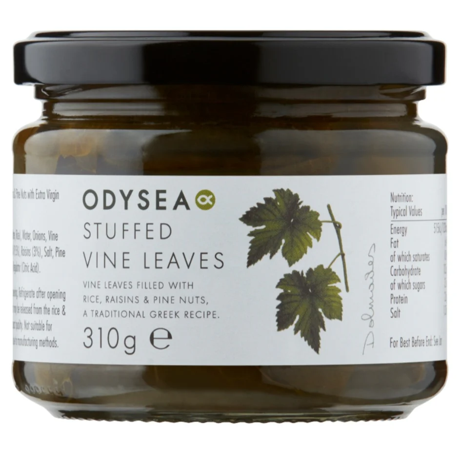 Stuffed vine leaves, Odysea, 310g