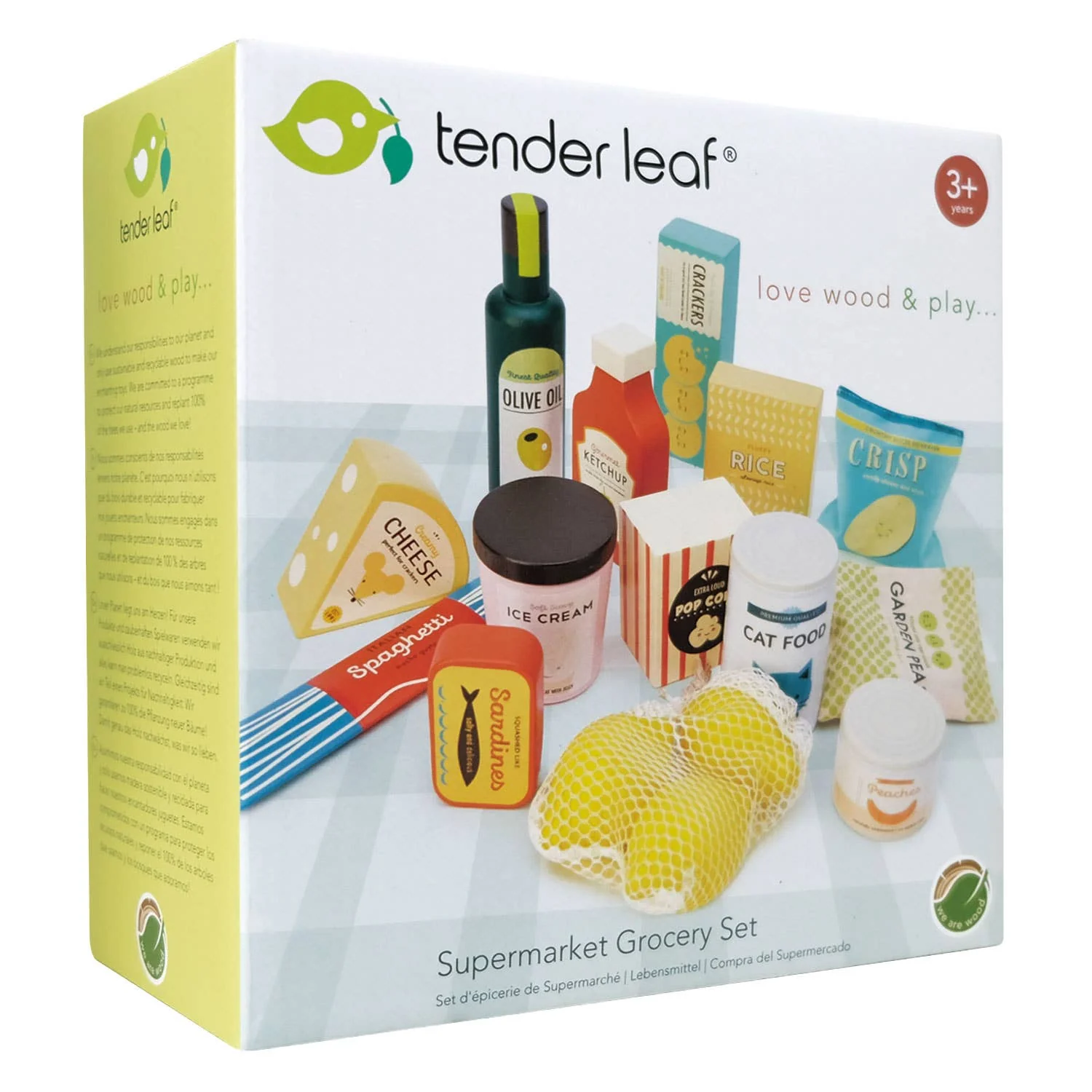 Supermarket Grocery Set, Wooden Children’s Toys, Tender Leaf Toys - Image 5