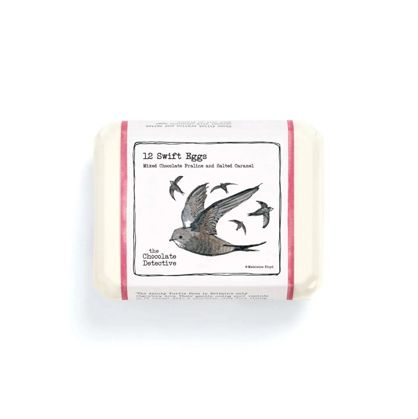 12 Swift Eggs, The Chocolate Detective 150g