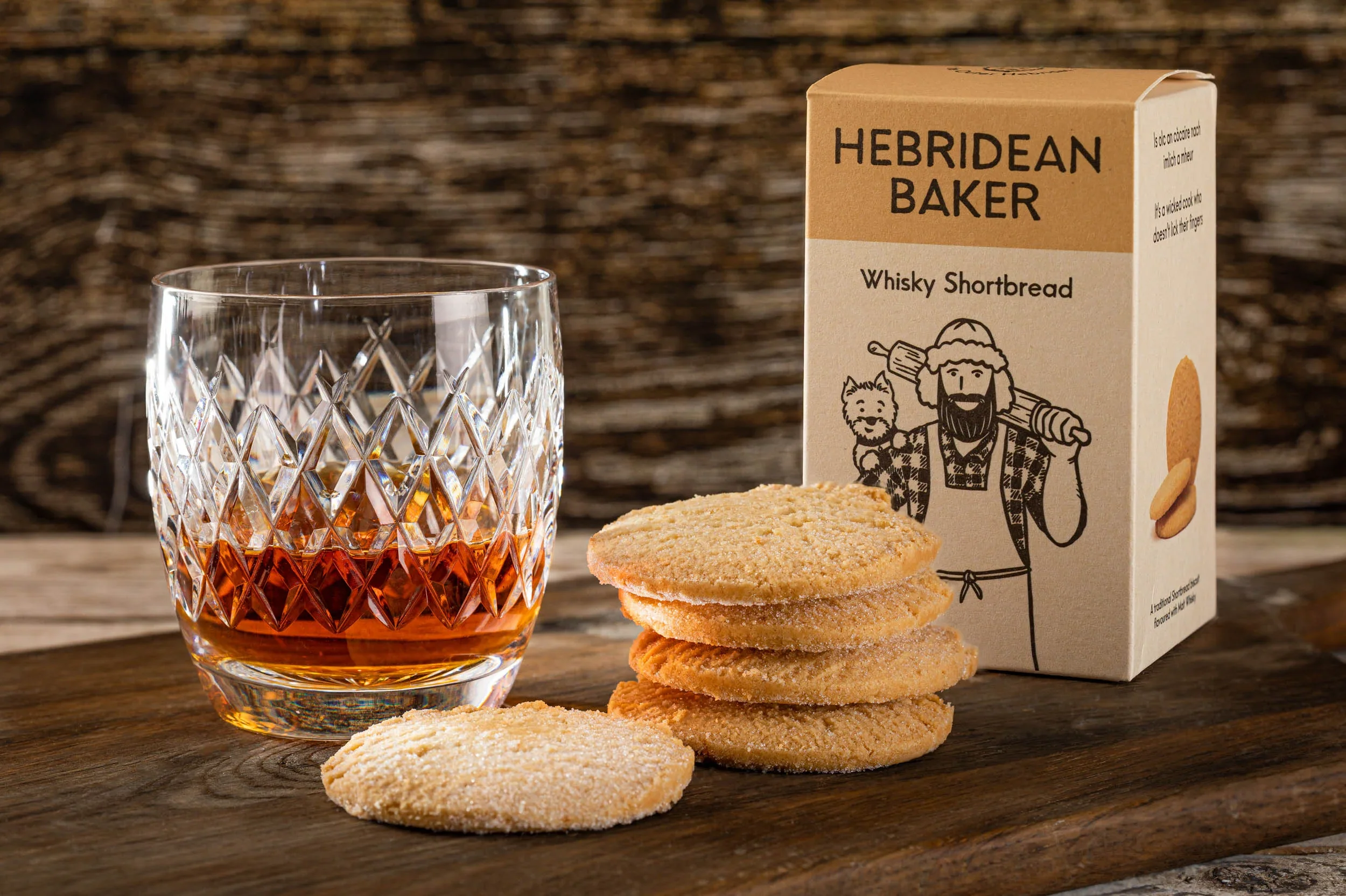 Whisky Shortbread, Hebridean Baker, 150g - Image 3