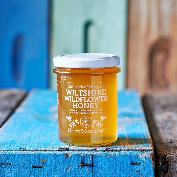 Wiltshire Wildflower Honey, The London Honey Co. 8.8 oz, 250g