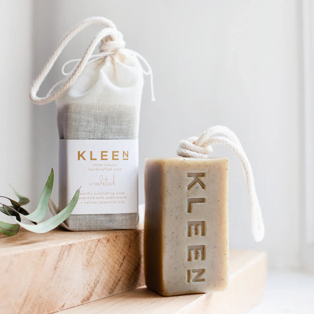 Woodstock, Kleen Soap on a Rope, 160g - Image 3